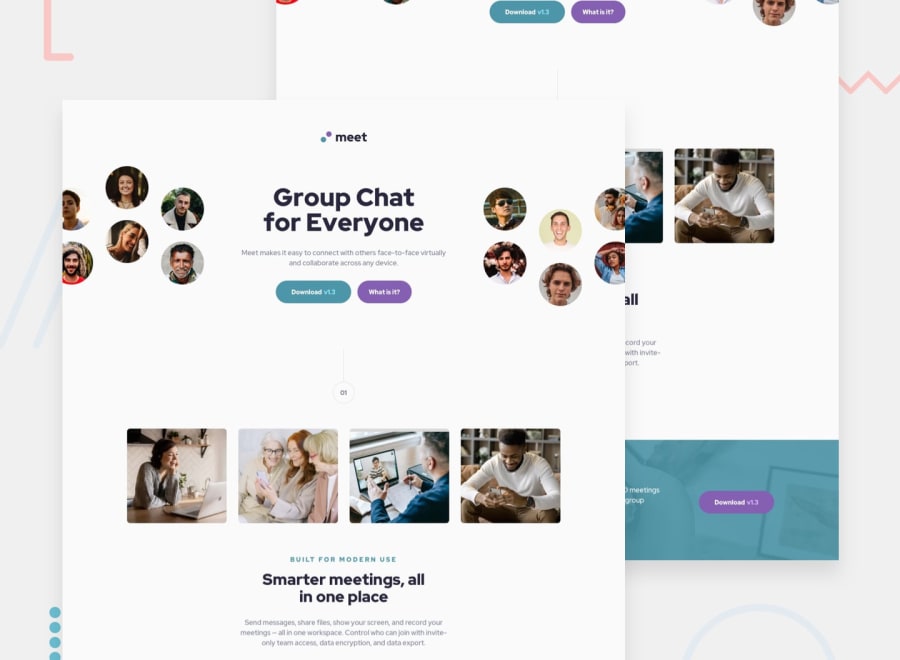 landing page